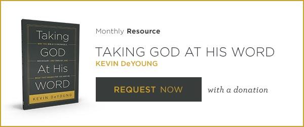Request Taking God at His Word