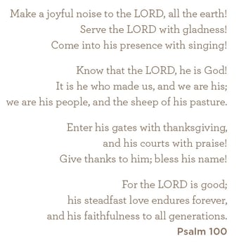 Psalm 100