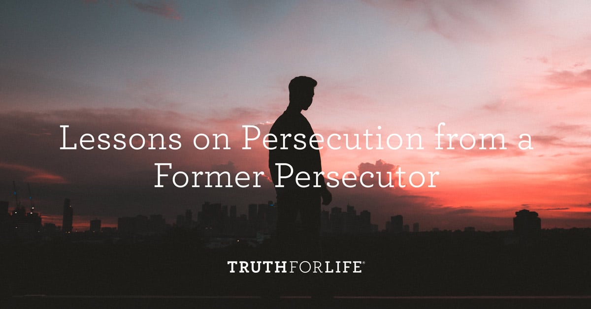 Lessons on Persecution from a Former Persecutor
