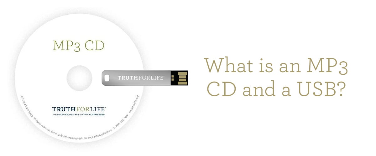 What is a MP3 CD and USB