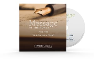 June Message of the Month