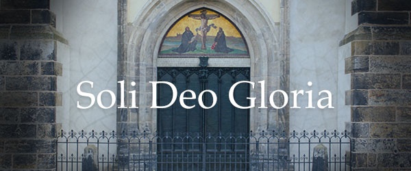 Soli Deo Gloria Soli Deo Gloria