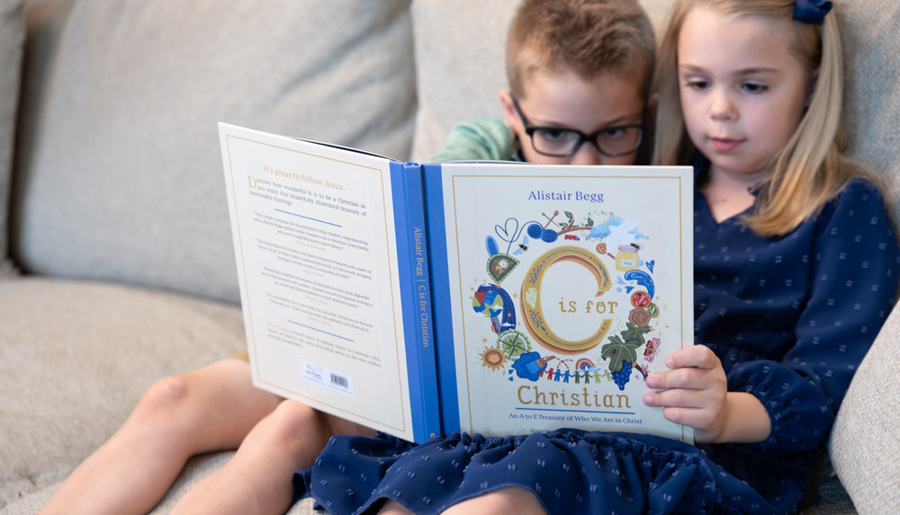 Two children reading together