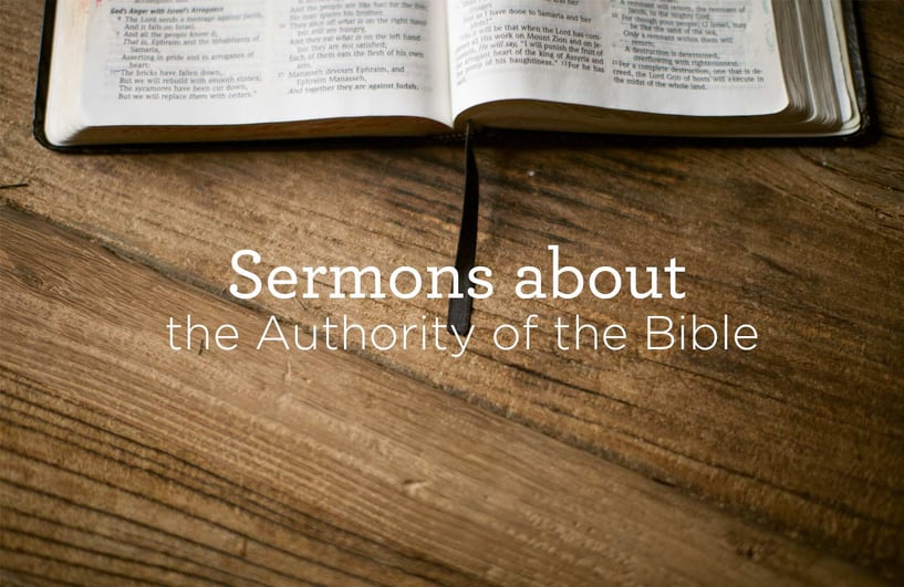 Sermons on the Authority of the Bible 