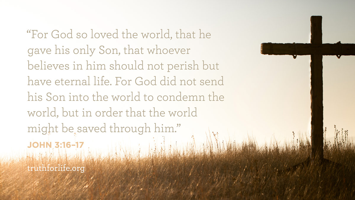 Wallpaper: For God so Loved the World