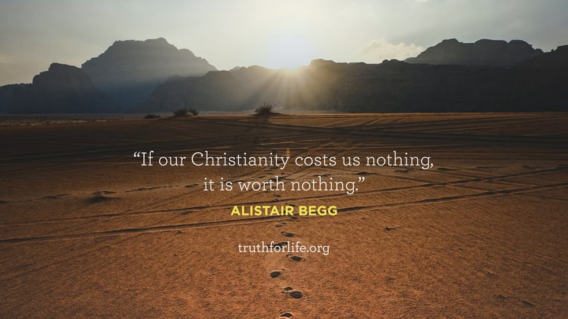 If our Christianity costs us nothing, it is worth nothing. - Alistair Begg