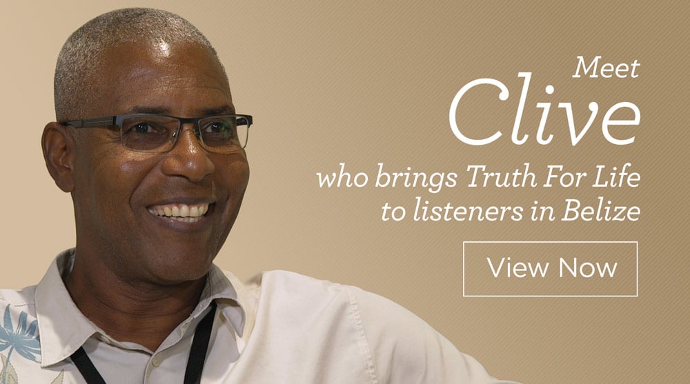 thumbnail image for Meet Clive, Who Brings Truth For Life to Listeners in Belize