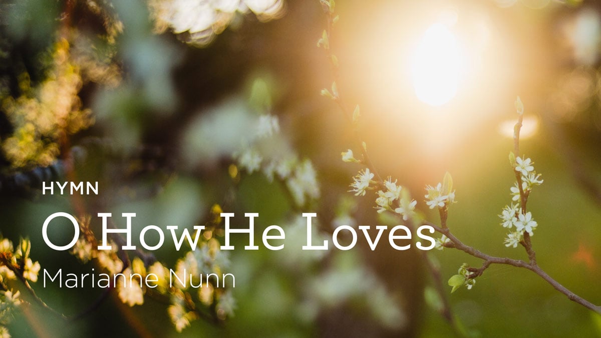 thumbnail image for Hymn: “O How He Loves” by Marianne Nunn