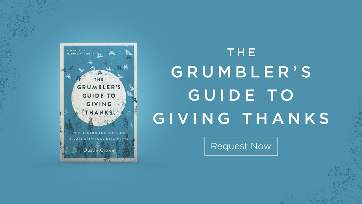 thumbnail image for Are You a Grumbler? Read ‘The Grumbler’s Guide to Giving Thanks’.