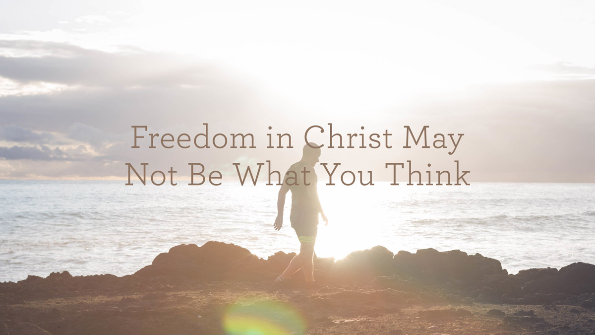 thumbnail image for Freedom in Christ May Not Be What You Think