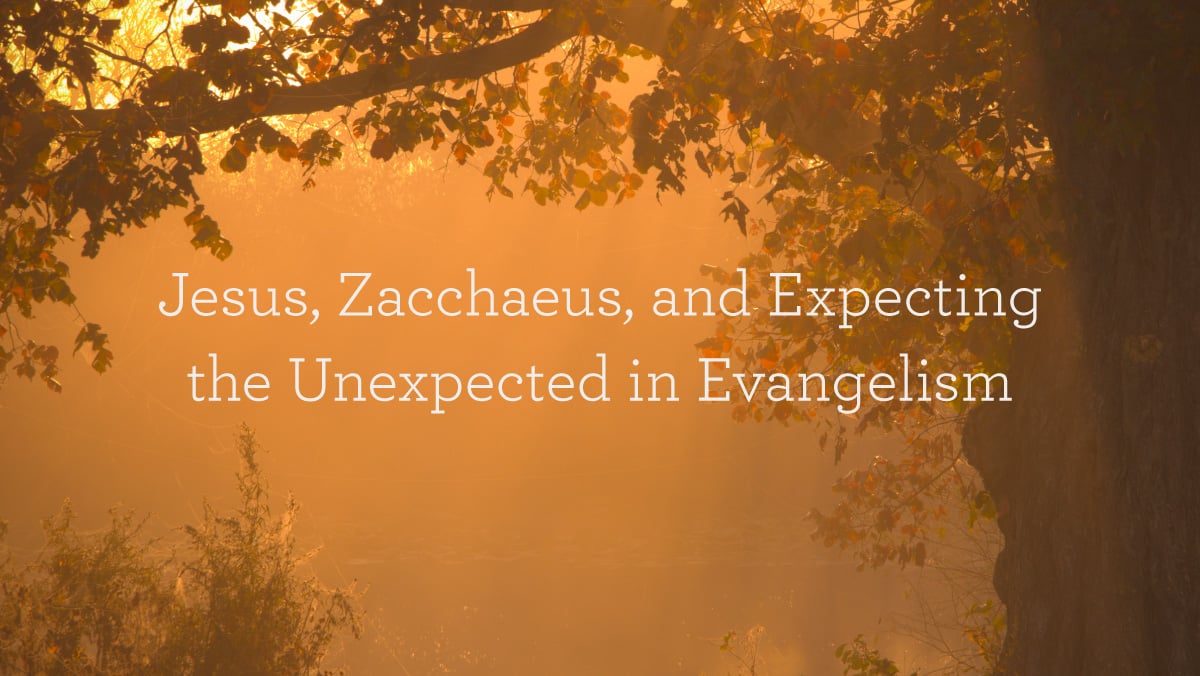 thumbnail image for Jesus, Zacchaeus, and Expecting the Unexpected in Evangelism