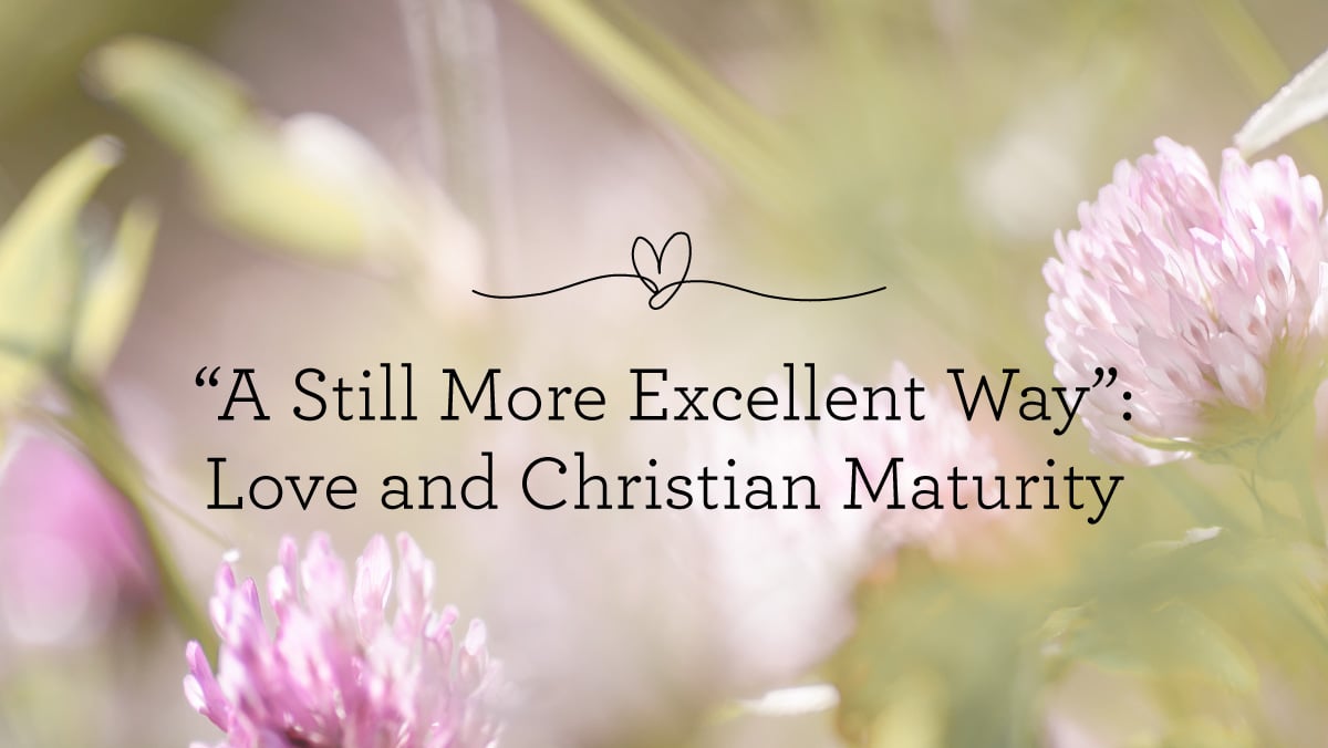 thumbnail image for “A Still More Excellent Way”: Love and Christian Maturity