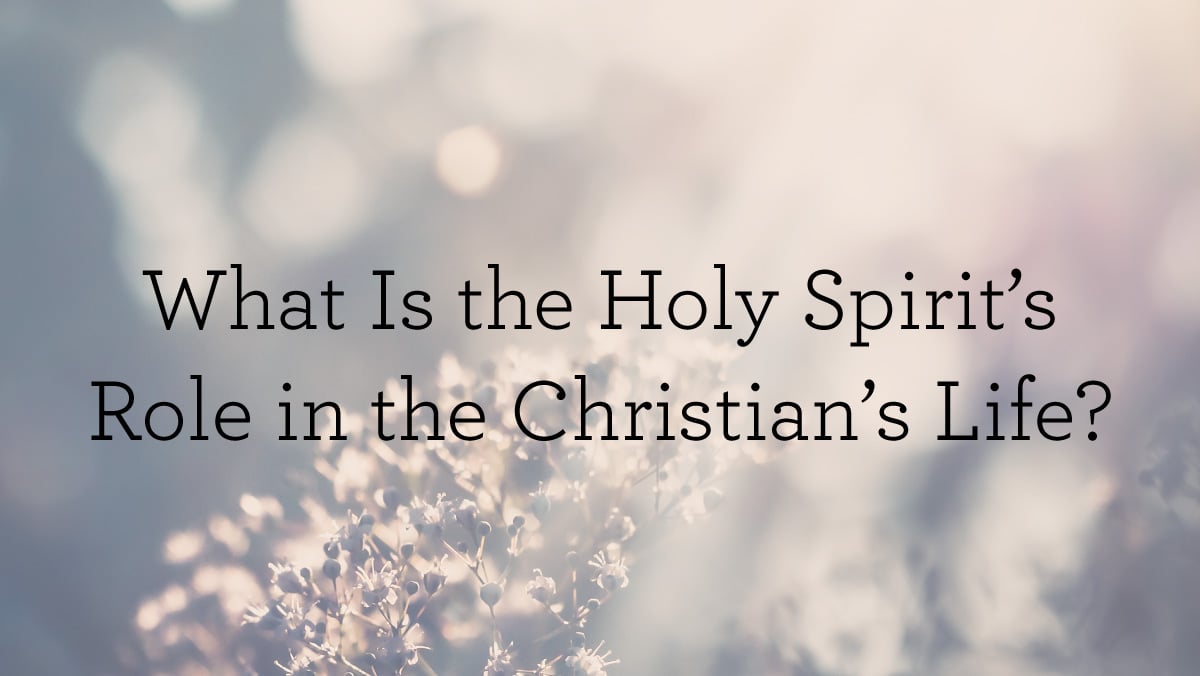 thumbnail image for What Is the Holy Spirit’s Role in the Christian’s Life?