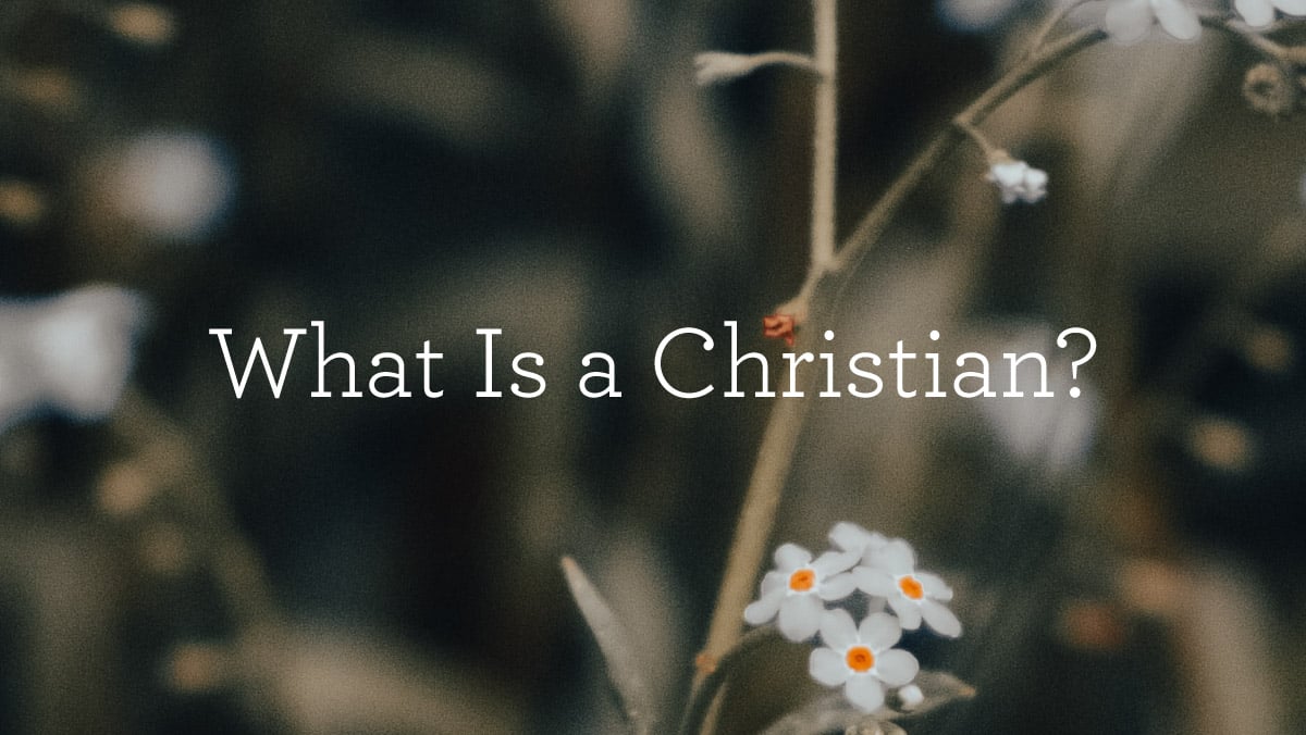 thumbnail image for What Is a Christian?