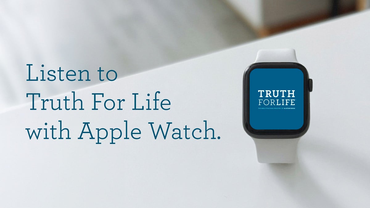thumbnail image for Listen to Alistair Begg via Apple Watch