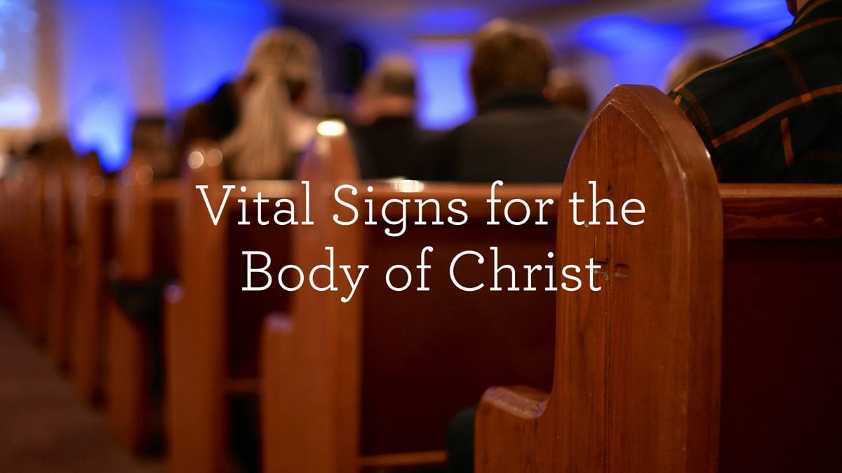 thumbnail image for Vital Signs for the Body of Christ