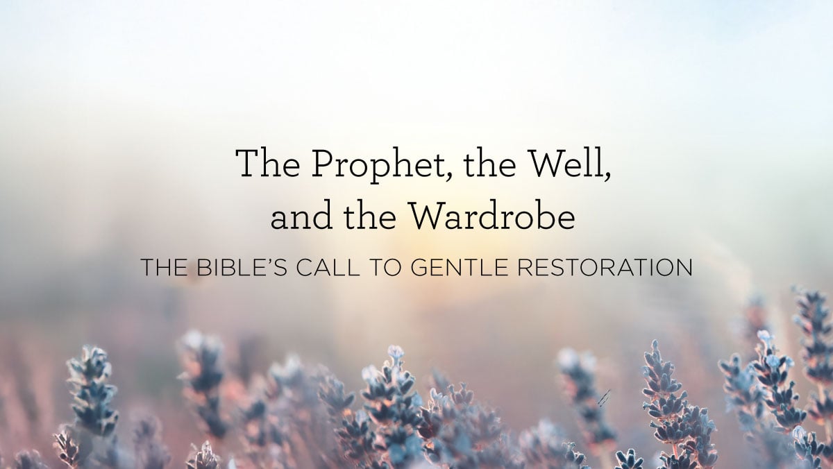 thumbnail image for The Prophet, the Well, and the Wardrobe: The Bible’s Call to Gentle Restoration