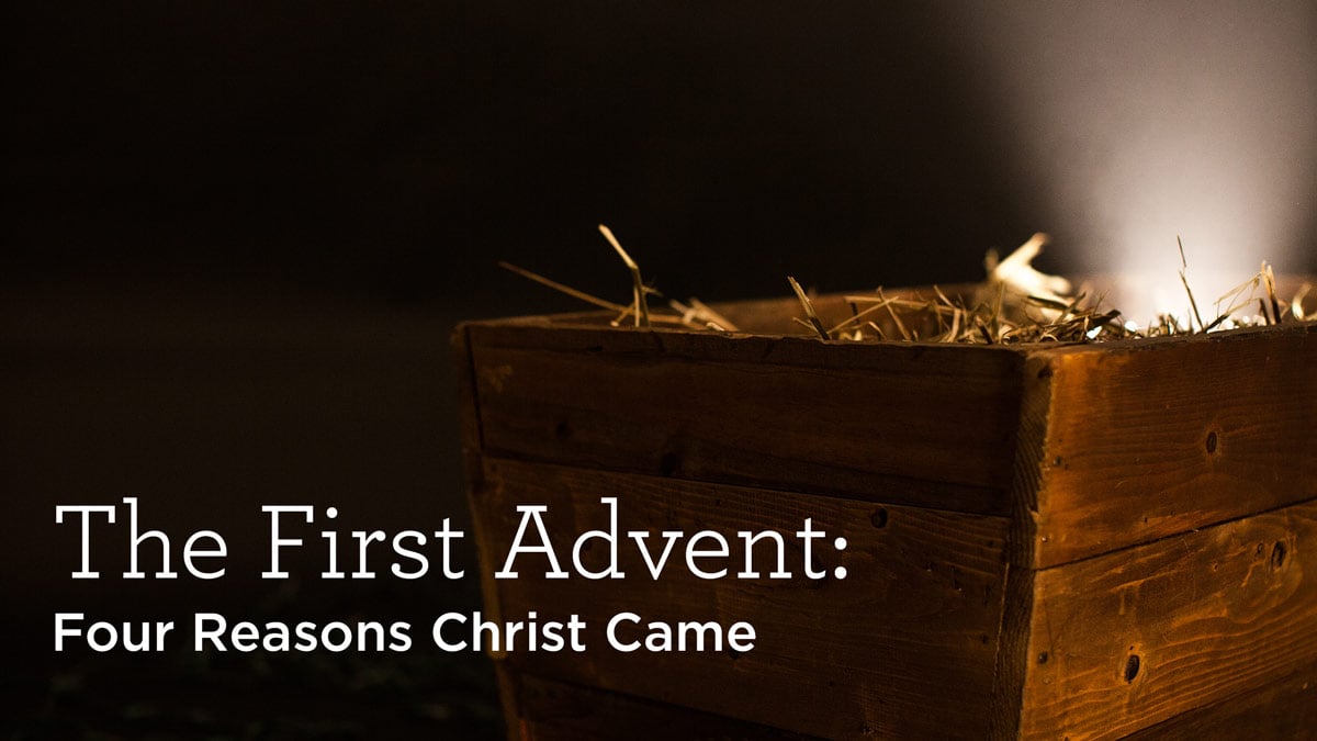 The First Advent: Four Reasons Christ Came