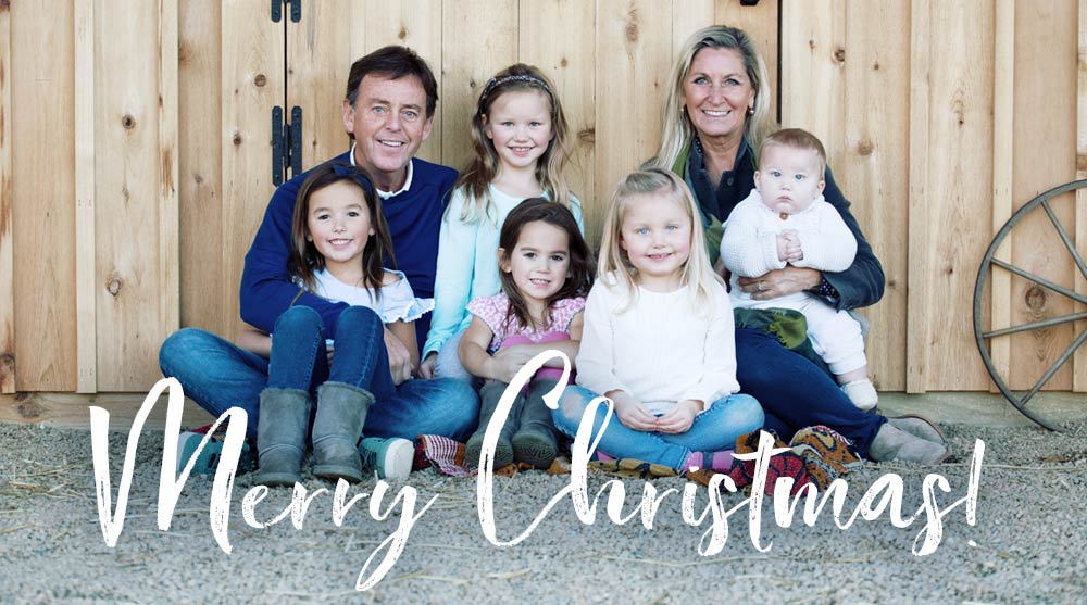 thumbnail image for Merry Christmas from Alistair and Susan Begg and family!