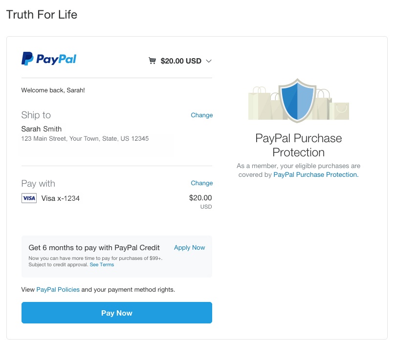 Paypal Step 3