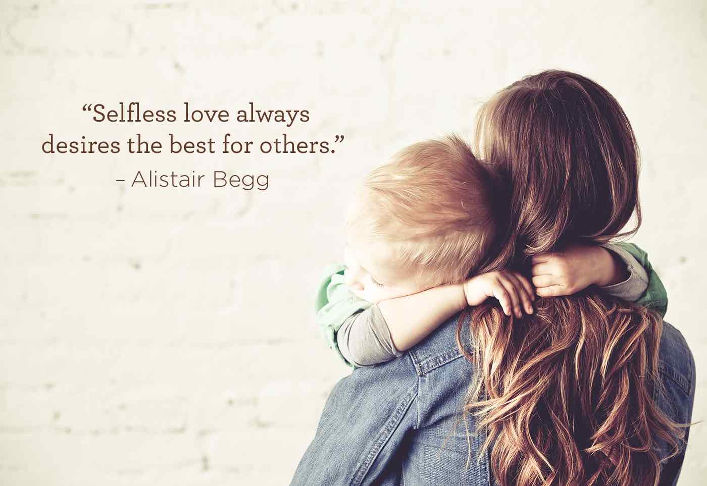 thumbnail image for Selfless love always desires the best for others