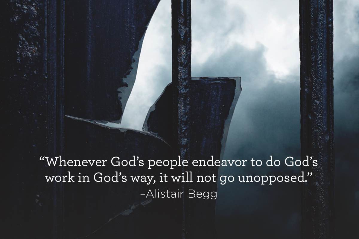thumbnail image for God's Work Will Not Go Unopposed
