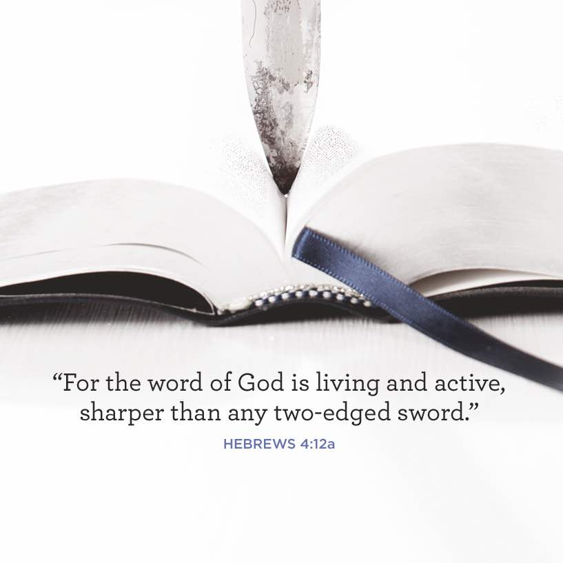 two edged sword bible verse