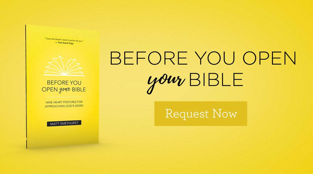 Before You Open Your Bible