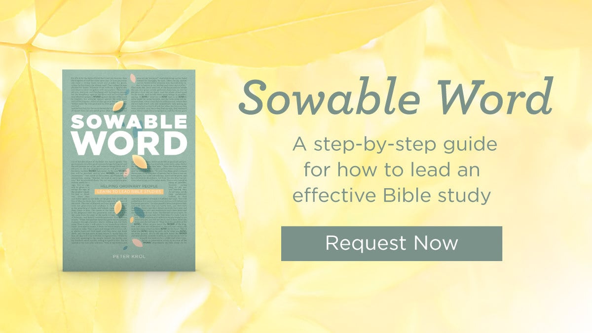 thumbnail image for If You Lead a Bible Study, Request the Book ‘Sowable Word’