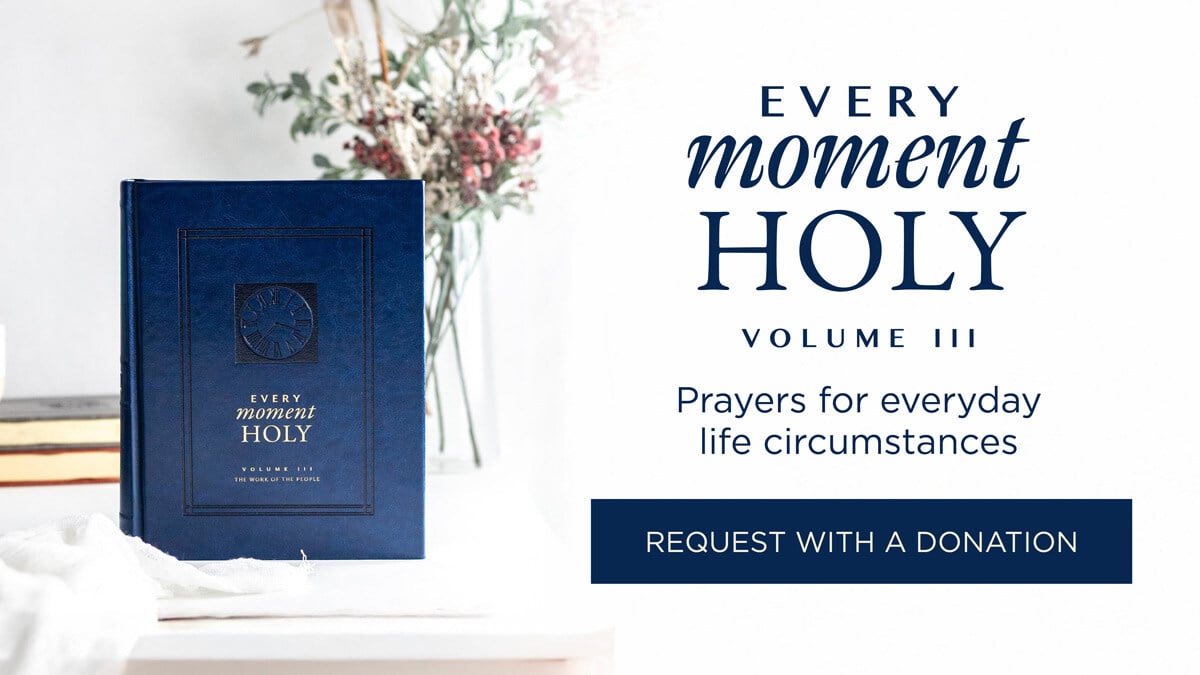 thumbnail image for Every Moment Holy Invites You to Draw Near to God Hour by Hour