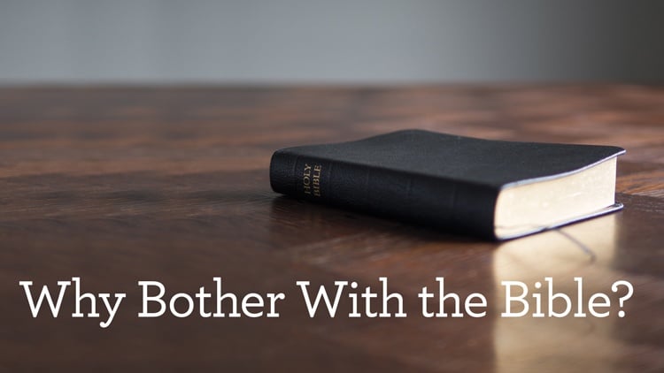 thumbnail image for Why Bother with the Bible?