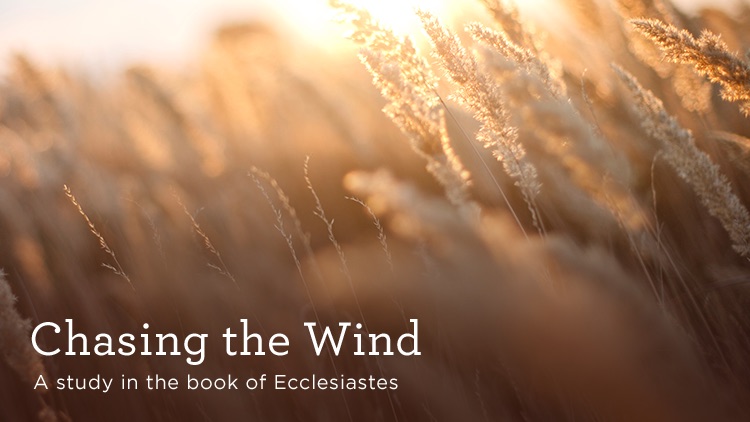 thumbnail image for Download (Free) - “Chasing the Wind - A Study in the Book of Ecclesiastes”